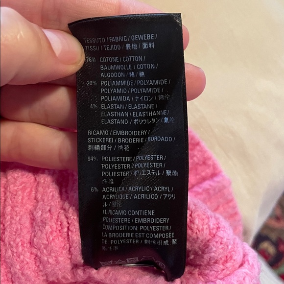 Balenciaga Pink Logo Sweater - Picture 6 of 6